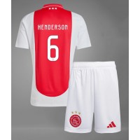 Ajax Jordan Henderson #6 Replica Home Minikit 2024-25 Short Sleeve (+ pants)